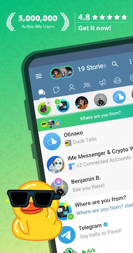 iMe: AI Messenger for Telegram