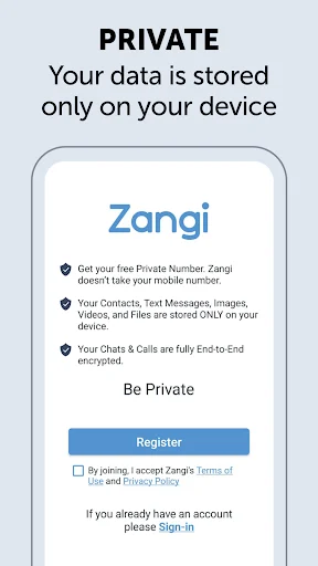 Zangi Private Messenger