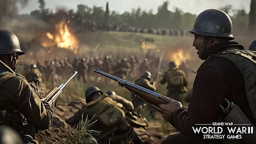 Grand War: WW2 Strategy Games