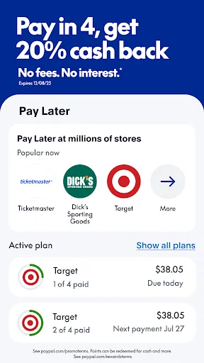 PayPal - Pay, Send, Save