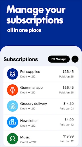 PayPal - Pay, Send, Save
