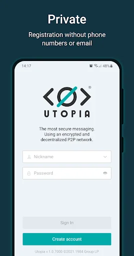 Utopia — Private Messenger