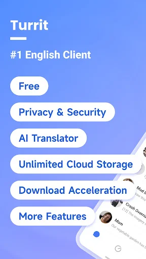 Turrit-Messenger for Telegram