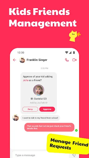 JusTalk Kids - Safe Messenger