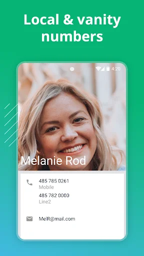 Line2 - Second Phone Number