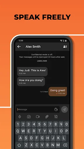 Confide - secure messenger