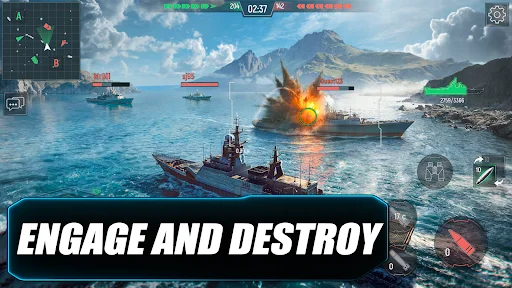 Force of Warships: War Game