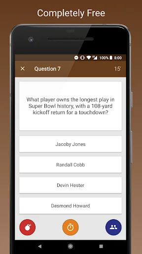 Fan Quiz for NFL