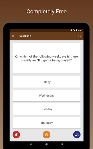 Fan Quiz for NFL