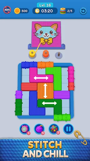 Thread Color Block Jam