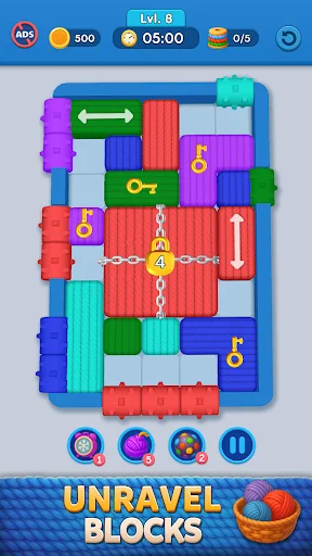 Thread Color Block Jam