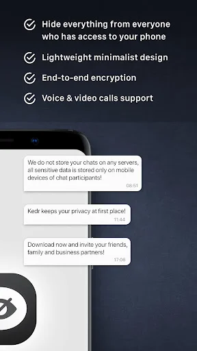 Kedr - Secure Messenger