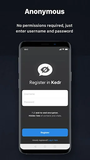 Kedr - Secure Messenger
