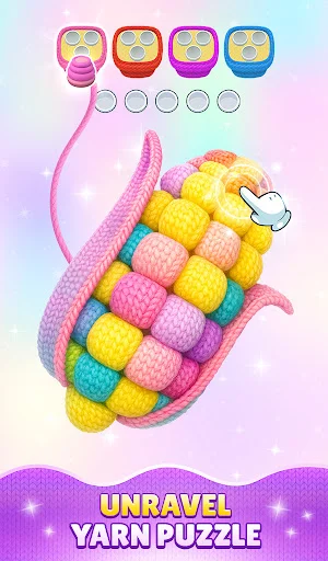 Yarn Sort 3D: Jam Puzzle