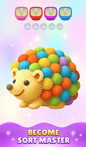 Yarn Sort 3D: Jam Puzzle
