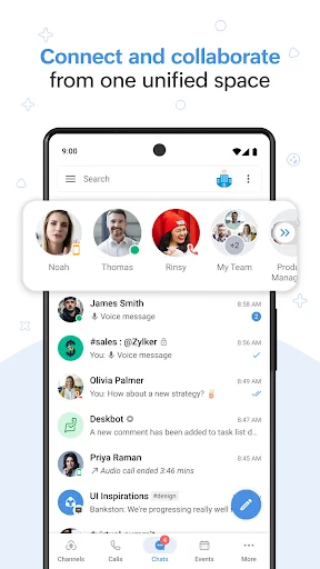 Zoho Cliq - Team Chat