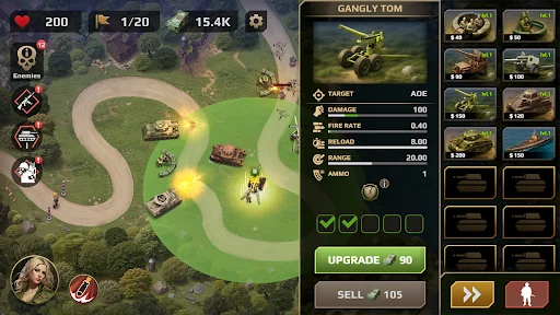 WWII Defense: RTS Army TD game