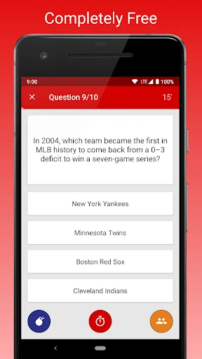 Fan Quiz for MLB