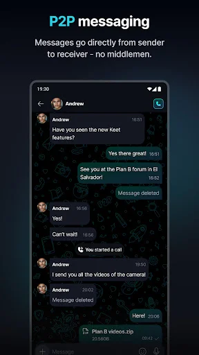 Keet - Private Encrypted Chat