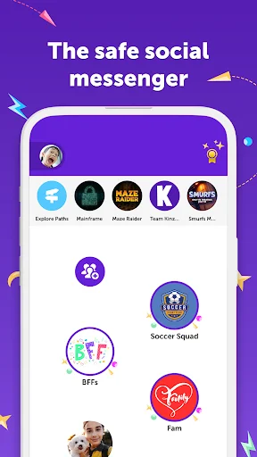 Kinzoo: Fun All-Ages Messenger