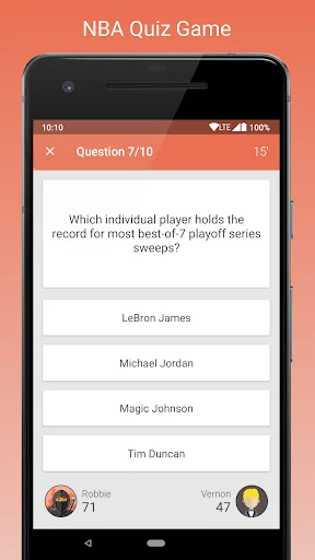 Fan Quiz for NBA