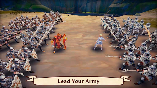 Dawn of Ages: total war battle