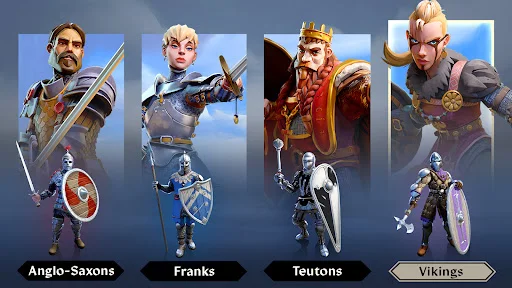 Dawn of Ages: total war battle