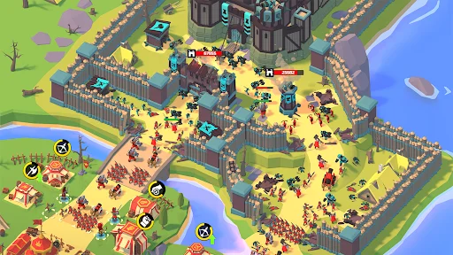 Idle Siege: War Tycoon Game