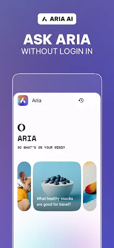 Opera browser beta with AI