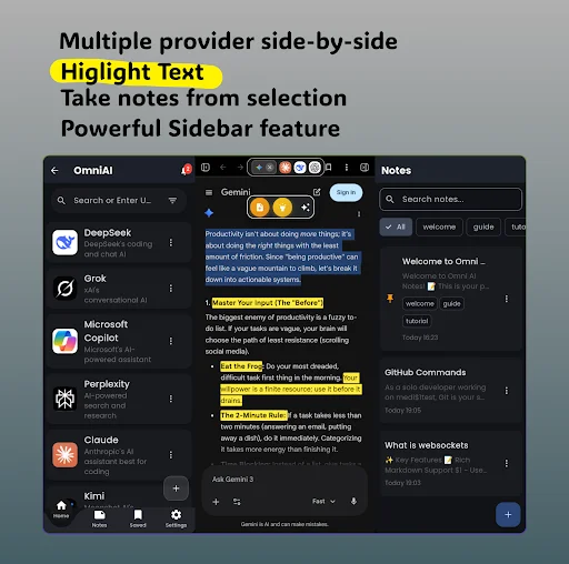 OmniAI - Your AI Hub