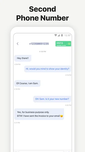 2nd Line - Second Phone Number