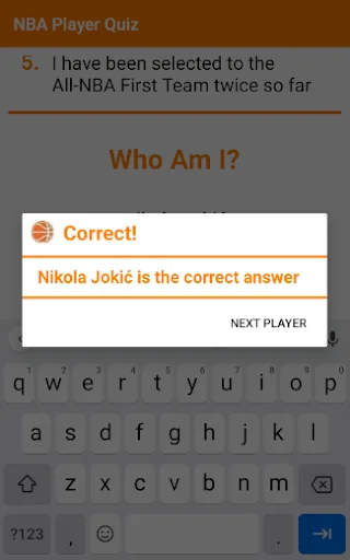 NBA Player Quiz