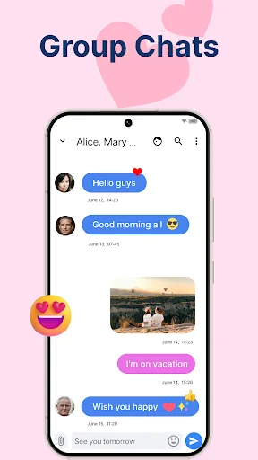 Color Messenger: Messages, SMS