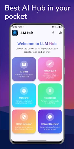 LLM Hub - Local AI Assistant