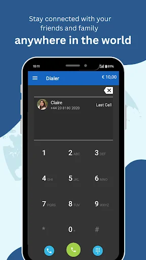 MobileVOIP international calls