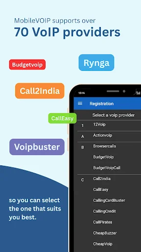 MobileVOIP international calls