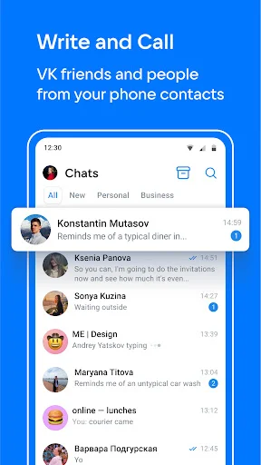 VK Messenger: Chats and calls