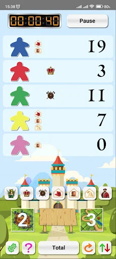 Carcassonne Scoreboard
