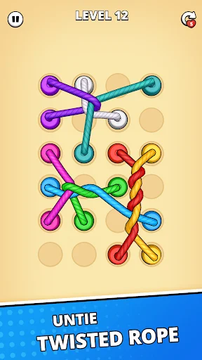 Rope Puzzle: Twisted Master