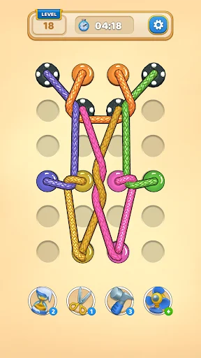 Twisted Rope: Tangle Puzzle