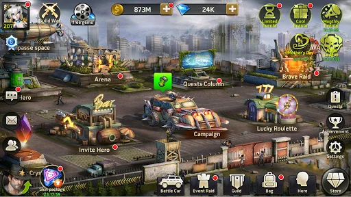 Zombie Strike：last war AFK RPG