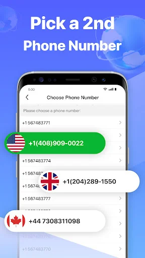 Second Number for Call & Text