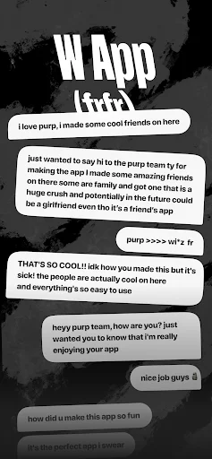purp - Make new friends