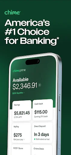 Chime® – Fee-Free Banking