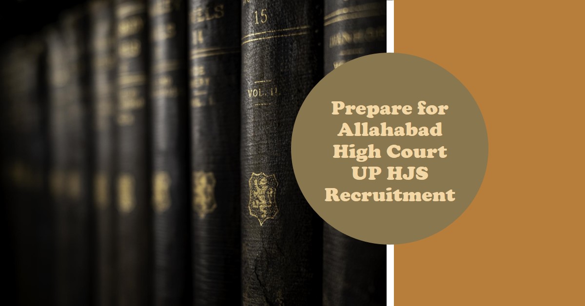 Allahabad High Court UP HJS Recruitment Tutorial