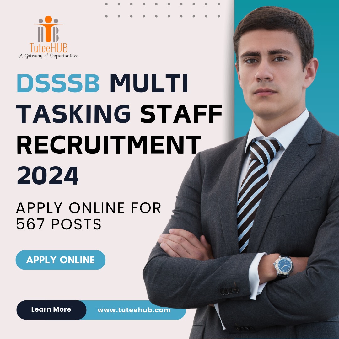 DSSSB Multi Tasking Staff Recruitment Tutorial