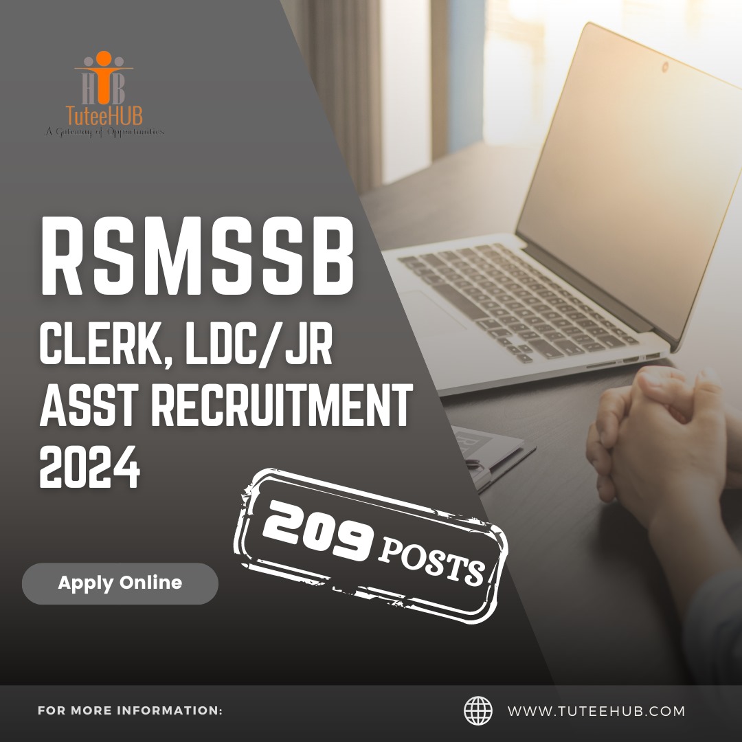 RSMSSB Clerk Exam