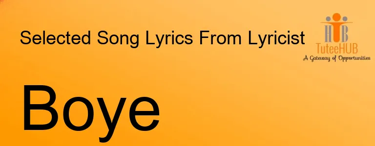 Boye