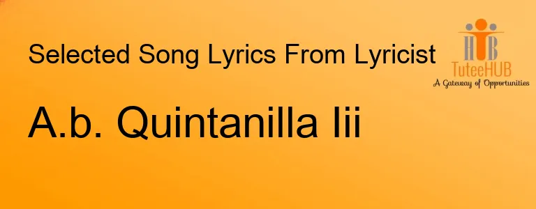 A.b. Quintanilla Iii