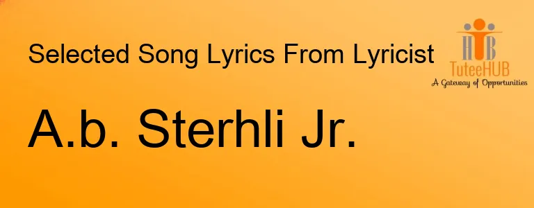 A.b. Sterhli Jr.
